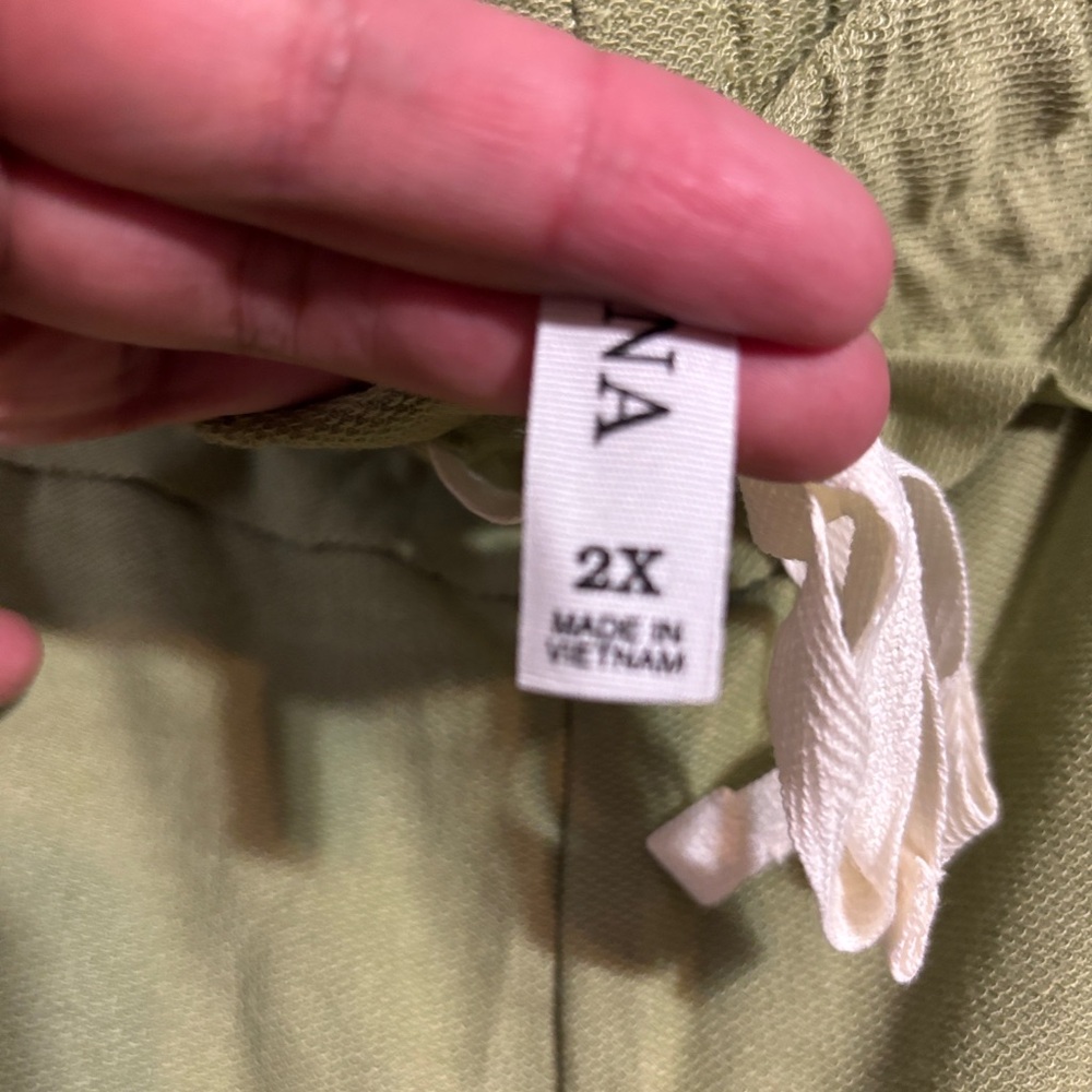 New wide legged joggers